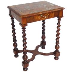 18th Century Dutch Marquetry Side Table