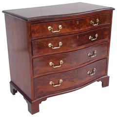 18th Century Style Serpentine Chest of Drawers