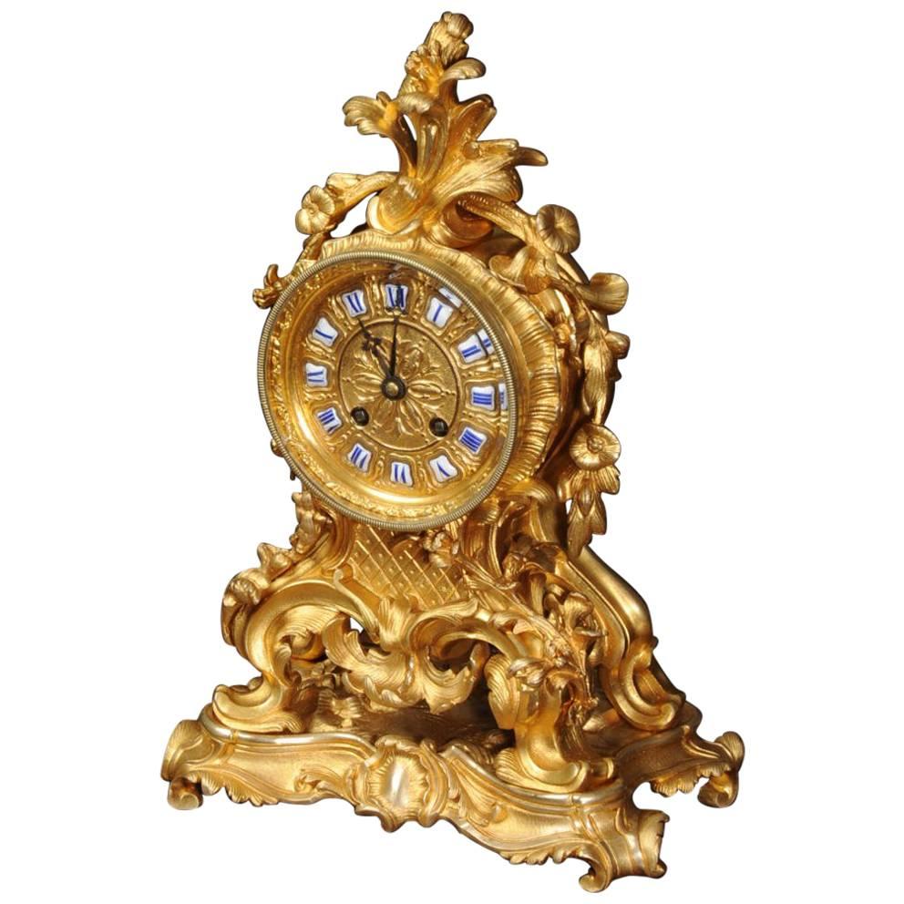Fine and Early Ormolu Clock by Raingo Frères and Henri Picard of Paris