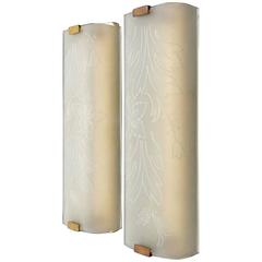 Pair of Large Sconces Attributed to Fontana Arte 8