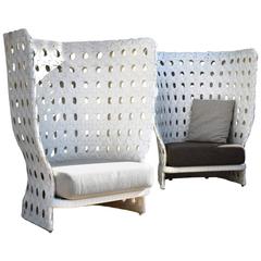 Two Patricia Urquiola Lounge Chairs