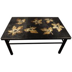 Jacques Adnet Lava Stone Coffee Table