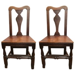 Pair of 18th Century English Side Chairs