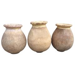 Large French Biot Olive Oil Jars, circa 1800 1