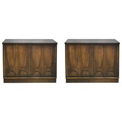 Used Pair of Broyhill Brasilia Nightstands or End Tables