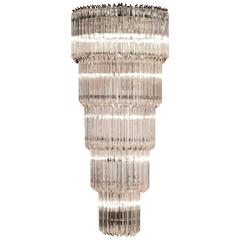 Monumental Camer Glass Chandelier 5