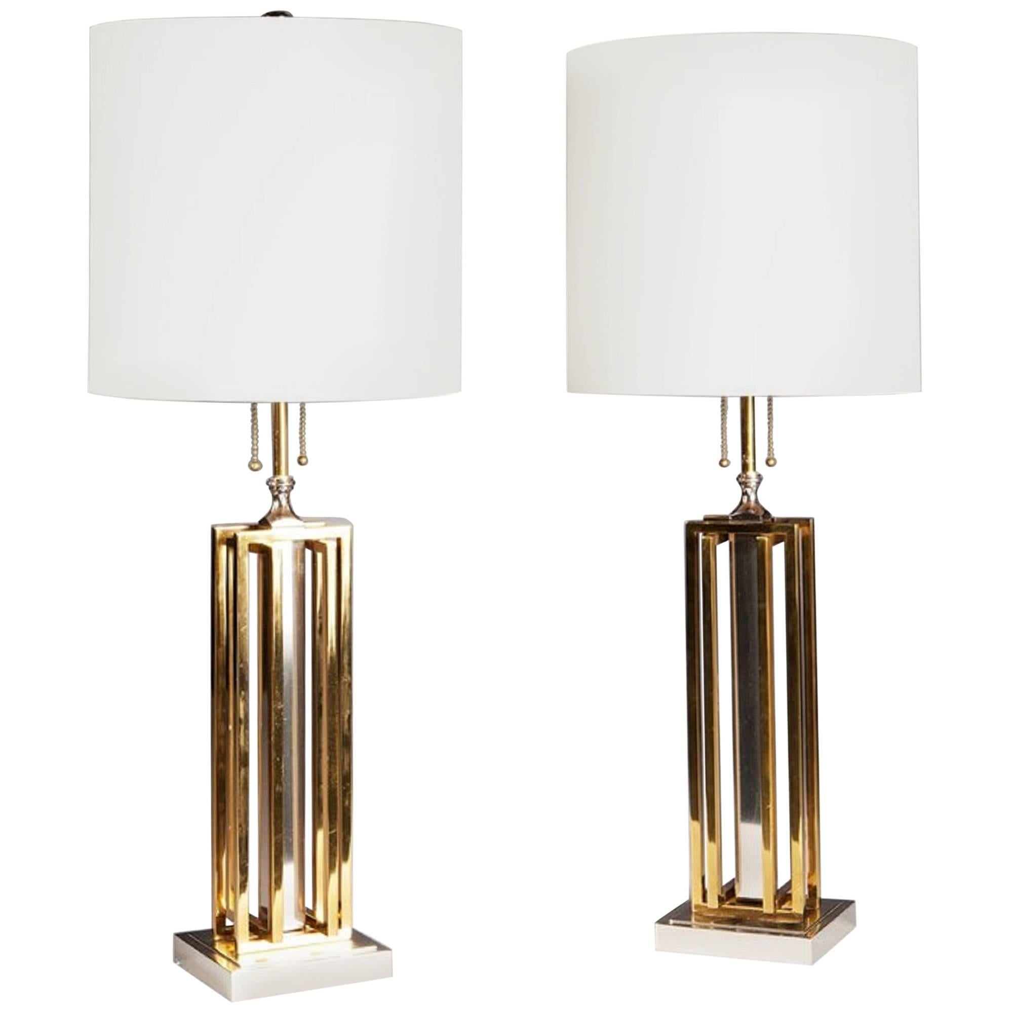 Pair of Willy Daro Lamps