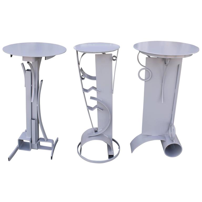 Three Custom Pedestals For Sale at 1stdibs