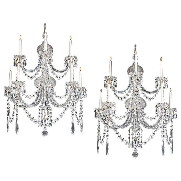 PAIRE D'APPLIQUES MURALES vasques lampe ART DECO verre pressé moulé EUR 65,00 - FR