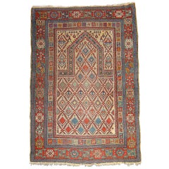 19th Century Shirvan Prayer Rug, circa 1870