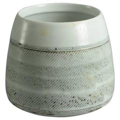 Unique Stoneware Vase by Ulfert Hillers, Germany 4
