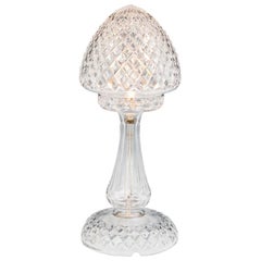 Diamond Cut Mushroom Lamp by F&C Osler