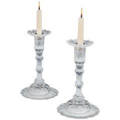 A Large Pair Of Georgian Style Candlesticks