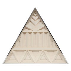Greg Copeland Three-Dimensional Layered Paper Wall Sculpture, 1973