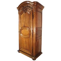 Used Exceptional 18th Century Walnut Wood Bonnetiere from France