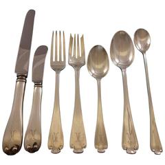 Flemish by Tiffany & Co Sterling Silver Flatware Set 12 Service 91 Pc Monogram K 4