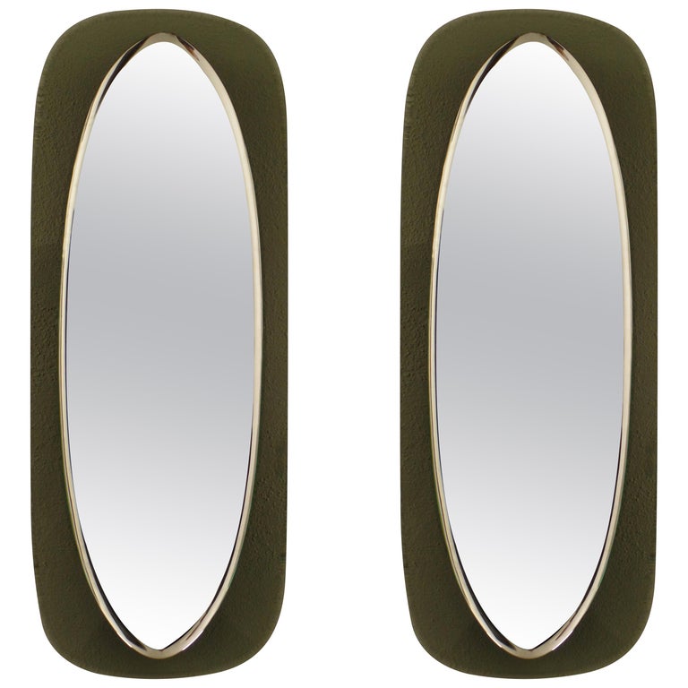 Mirrors in the style of Max Ingrand, 1950, offered by Thomas Gallery Ltd.