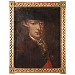 18th Century Oil Paint Portrait by Friedrich Wilhelm von Haugwitz 4
