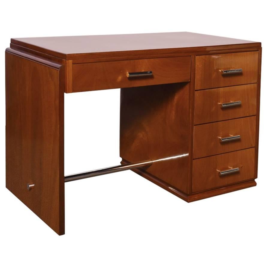 Art Deco Mahogany Desk