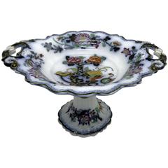 English Victorian Porcelain Centerpiece, circa 1870