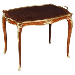 Table de service française Louis Quinze du XIXe siècle par François A Link