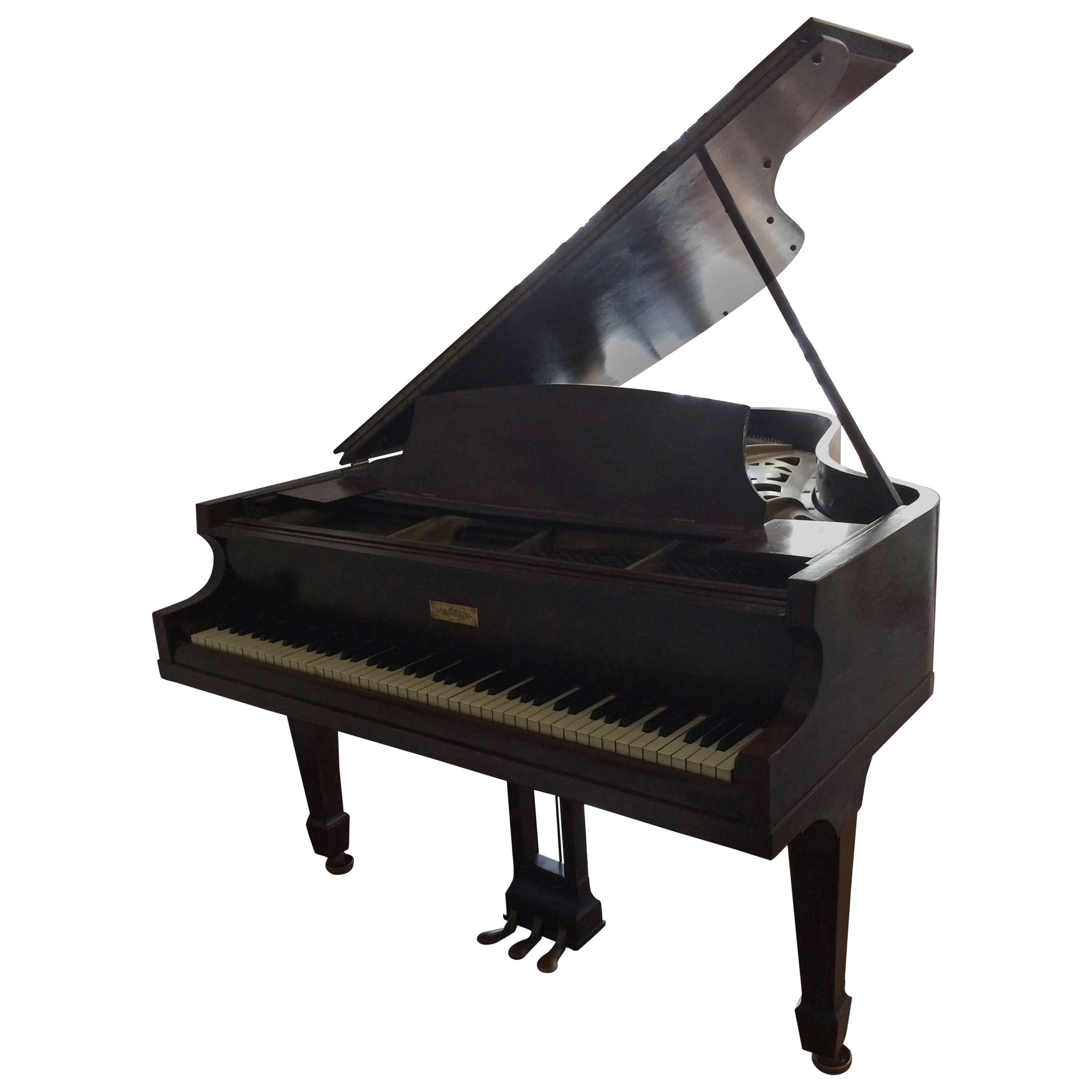 Gorgeous Vintage Baby Grand Piano by Chickering