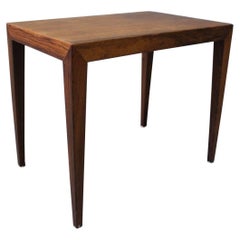 Side Table in Rosewood by Severin Hansen for Haslev, 1960s