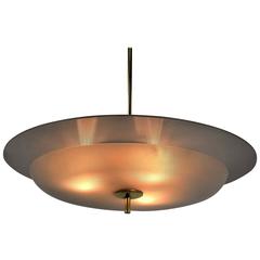 Fontana Arte Attributed 1940s Chandelier 9