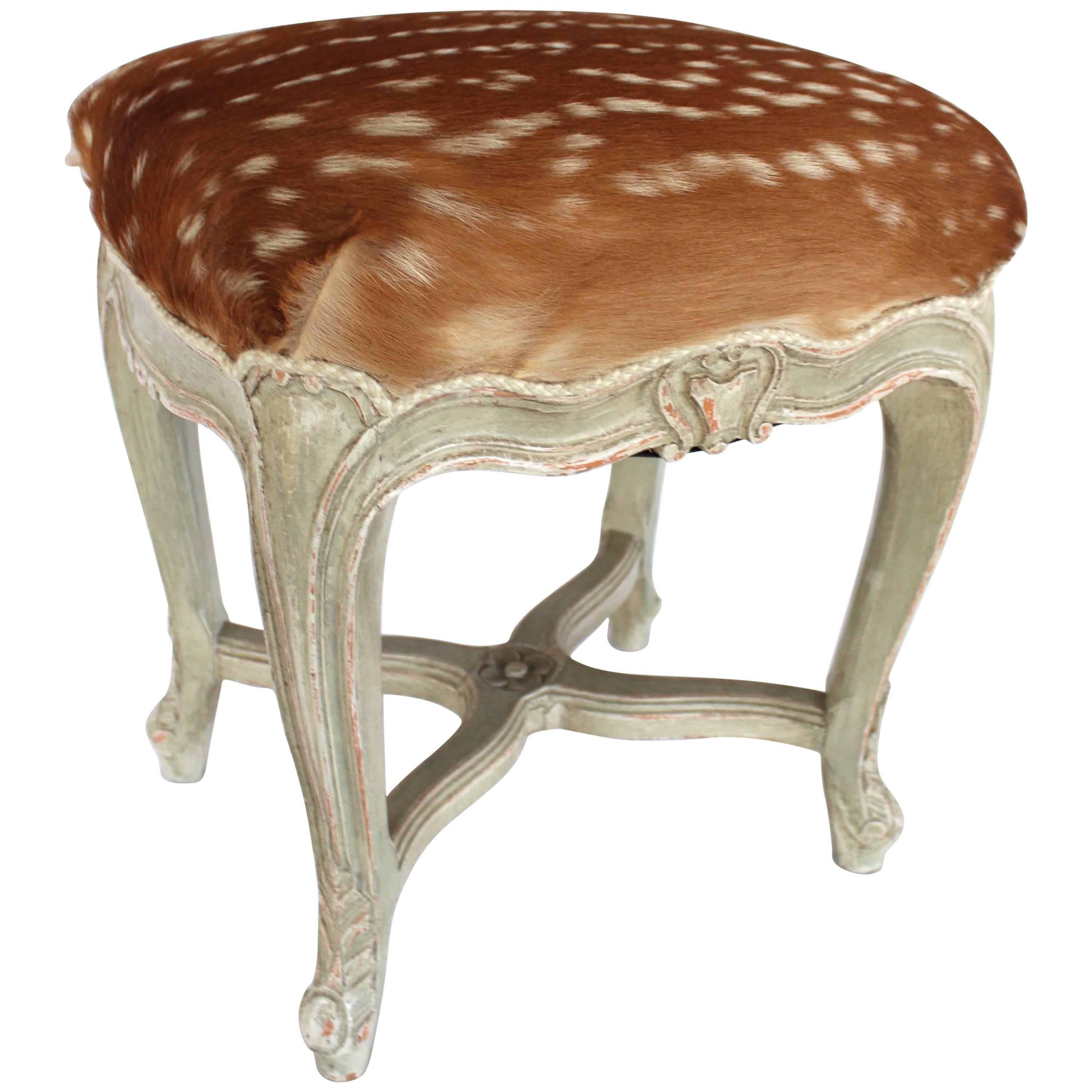 Louis XV Style Stool For Sale
