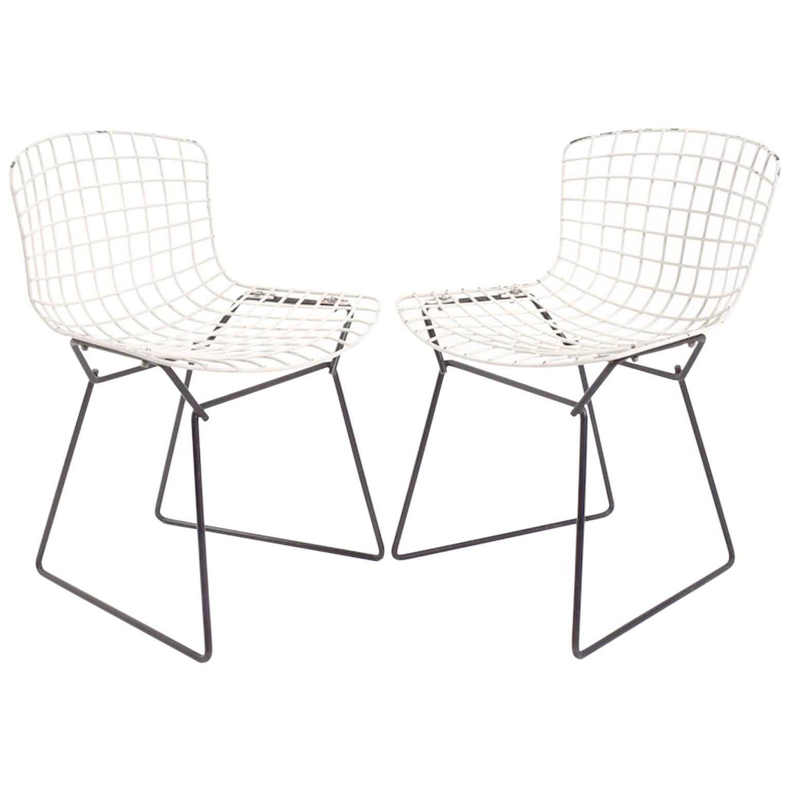 Pair of Child's Chairs by Harry Bertoia for Knoll