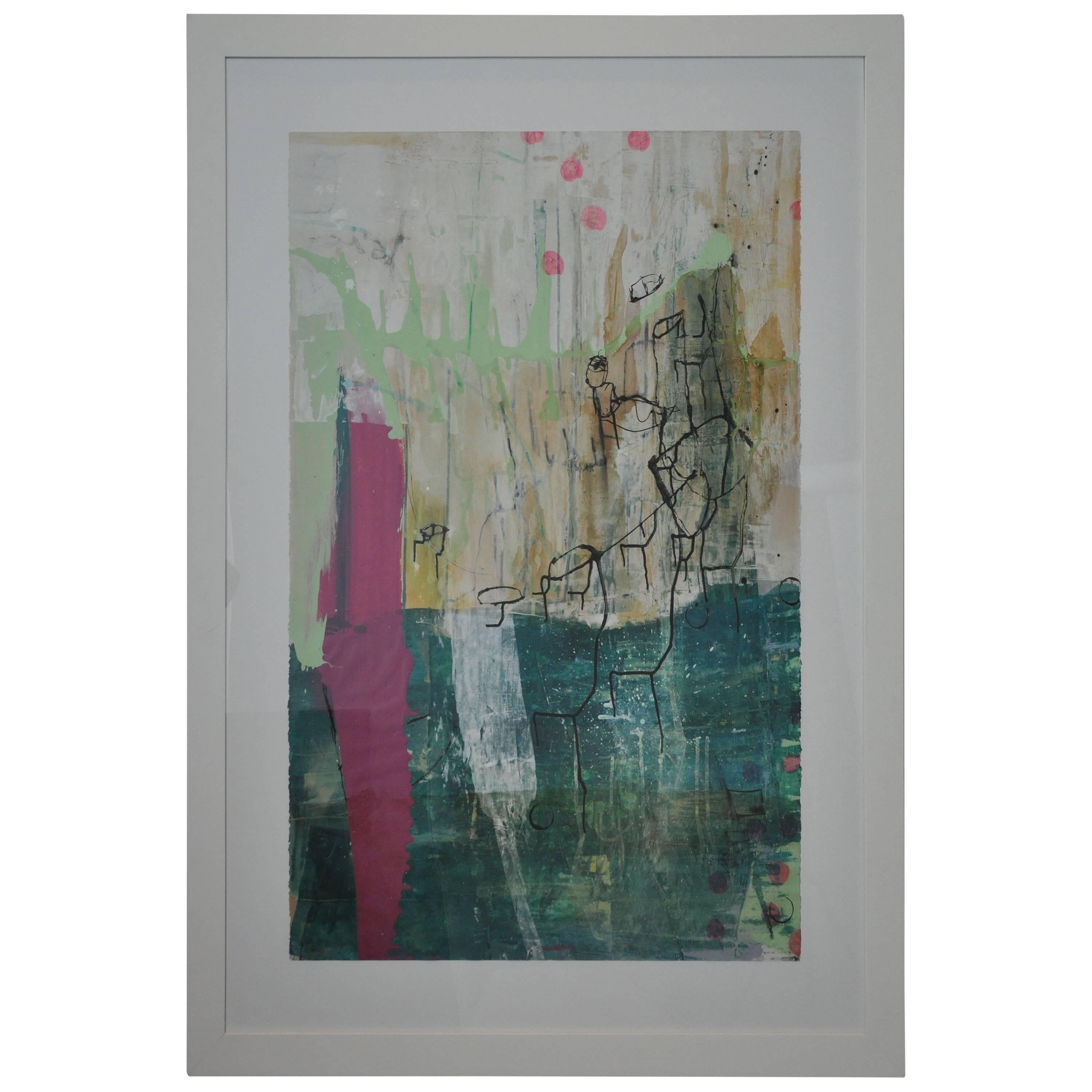 Opera su carta di Greg Dickerson del 20° secolo, Untitled Art