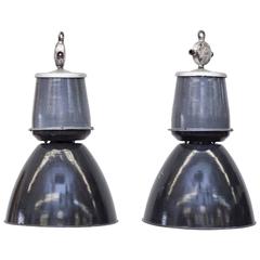 Huge Two-Toned Industrial Factory Lamps 9