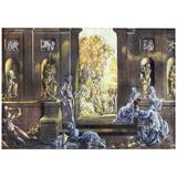 "Orpheus and His Companions, " Surrealist Masterpiece with Male Nudes