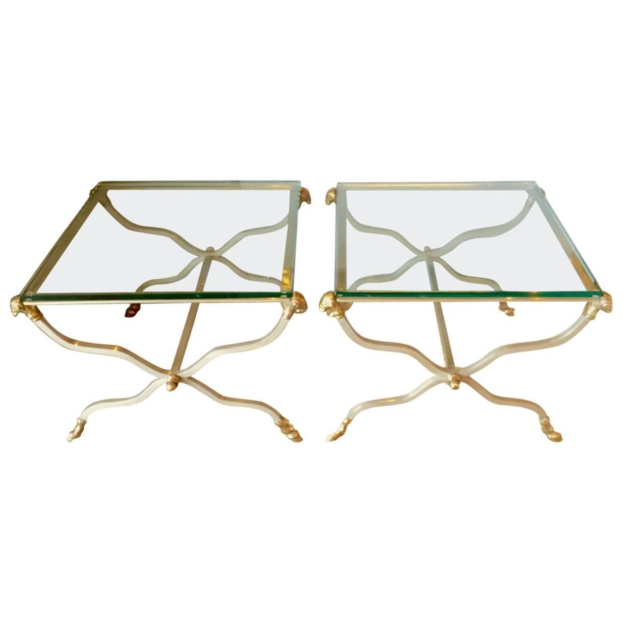 Pair of Jansen-Style Side Tables