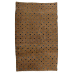 Taste minimaliste pour un vieux camel rare  Tapis de Ningxia