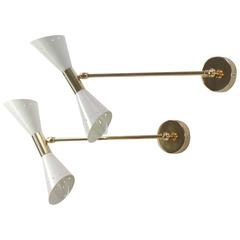 Mid-Century Italian Sconces, 1950s 4