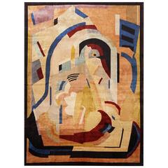 Natural Silk Albert Gleizes Refined Rug 10