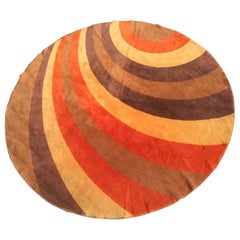 Round Colored Carpet, 1960