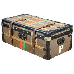 1930s Moynat Cabin Trunk Marquise De Preault 9
