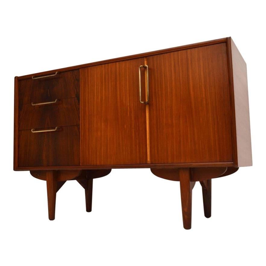 Rosewood and Tola Retro Sideboard Vintage, 1950s