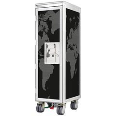 World Black Aircraft Bar Trolley Unique Design 10