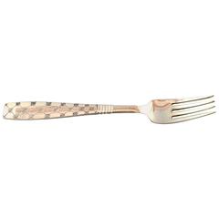 Jens Quistgaard 1919-2008, Star, Silver Plated Cutlery, 11 Luncheons Forks 1