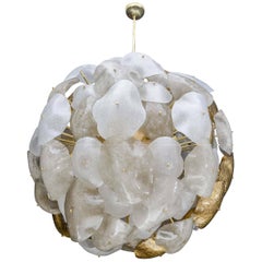 Opulent Murano Glass Sphere Chandelier