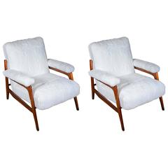 Lovely Pair of Vintage Armchairs