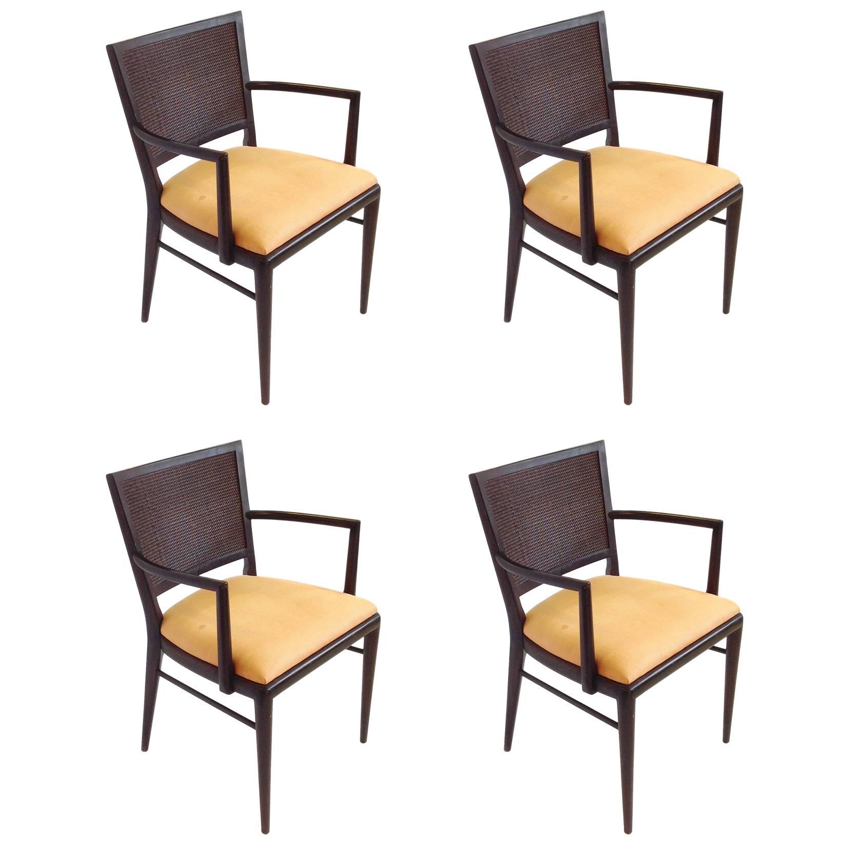 Group of Four Armchairs Brower of Grand Rapids, 1956 For Sale