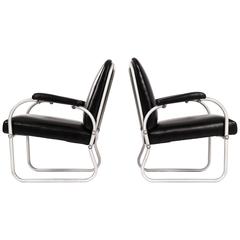 Pair of Namco Lounge Chairs 5