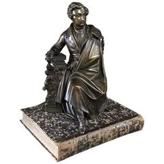 19th Century French Bronze Statue of a Adolphe Nourrit