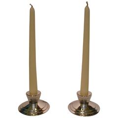 Christofle Art Deco Design Candelabra Candle Holder, France, 1980s 12