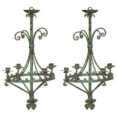Pair of Antique French Chandeliers