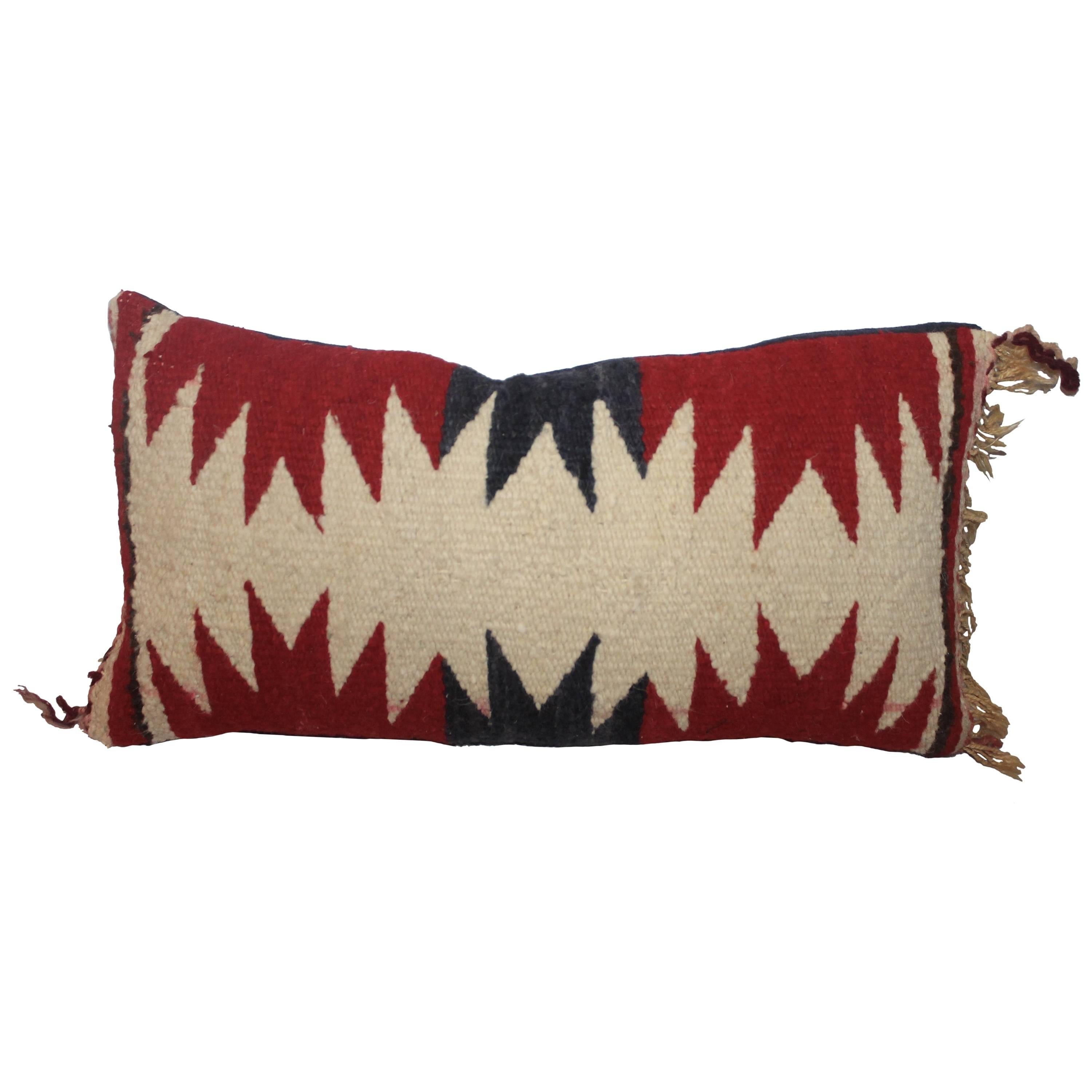 Geometric Navajo Weaving Lumbard Pillow